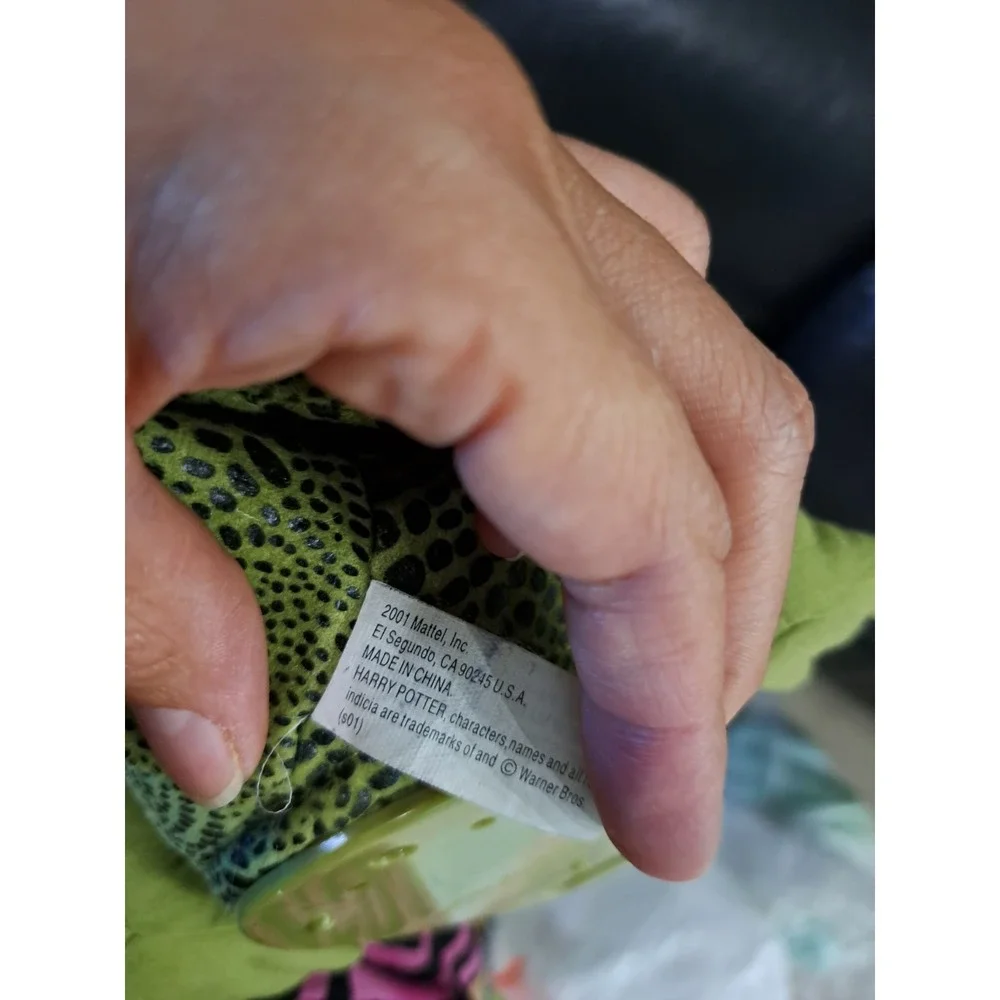 2001 Harry Potter Baby Roarin Snorin Norbert Dragon Interactive Pet Mattel Works